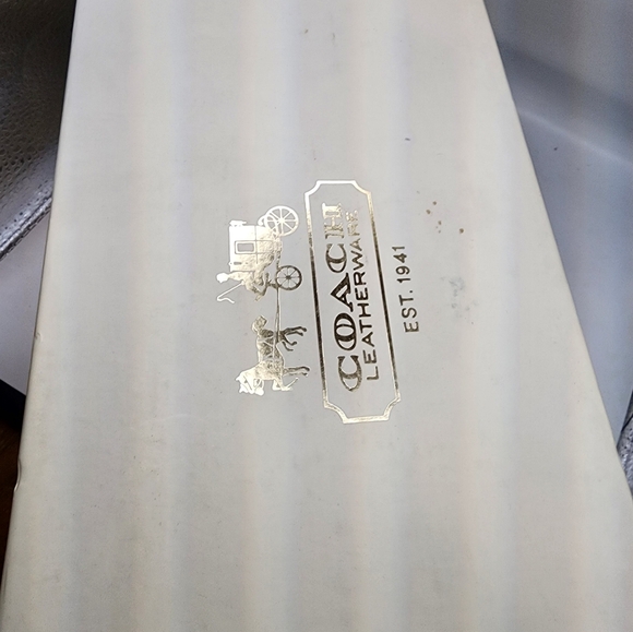 RARE COACH JANYCE Mirror FLATS Gold Metallic Size 10B NIB New - Picture 6 of 9